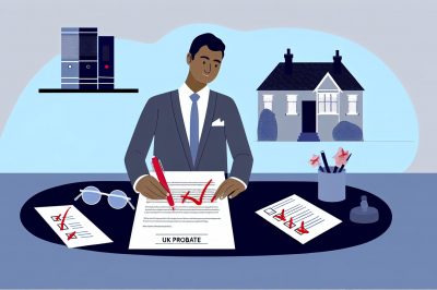 Illustration representing common mistakes to avoid during the uk probate process