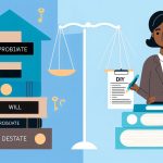 Illustration representing comparing uk diy probate versus professional services: which is right for you?