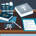 Illustration representing can probate be avoided? exploring your options in the uk