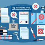 Illustration representing top mistakes to avoid when applying for probate in the uk