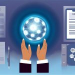 Illustration representing digital legacies: managing online assets through uk probate