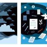 Illustration representing from conflict to resolution: how settlement agreements provide peace of mind