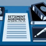 Illustration representing settlement agreements explained: your guide to a fair exit