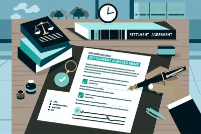Stop Disputes Early: Settlement Agreements That Save Time and Costs
