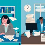 Illustration representing diy probate or professional help? choosing the right option for your situation