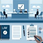 Illustration representing your complete guide to settlement agreements and achieving a fair workplace exit