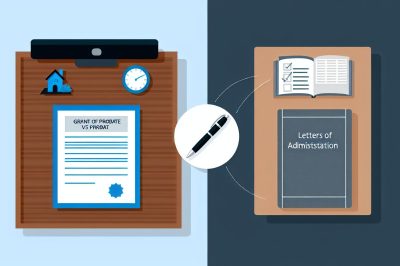 Grant of Probate vs Letters of Administration: What’s the Difference?