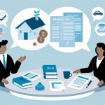 Illustration representing the cost of probate in the uk explained: probate fees, taxes and hidden costs