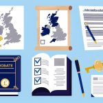 Illustration representing understanding probate in the uk: a step-by-step guide to the estate process